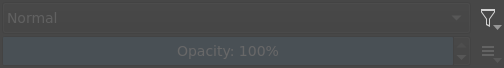 The filter button